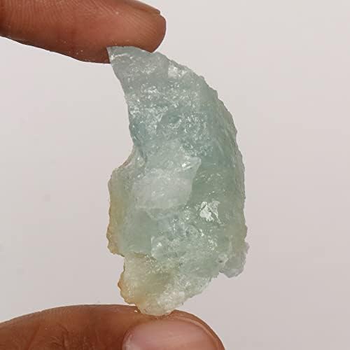 Gemhub 89,25 ct natural mare cristal Reiki Chakra Aqua Sky Aquamarine GEME PENTRU PENTRU VISENȚĂ DE TURNITATE, Meditație și