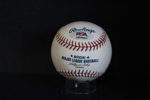John Smoltz a semnat autograf de baseball Auto PSA/ADN AM48807 - Baseballs autografate