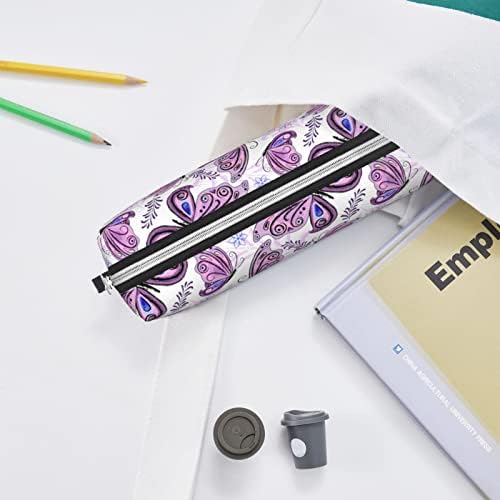 Brinkaloo Purple Butterfly Creion Carcasă pentru femei fete pentru adolescenți Portabilă Portabilă pentru pen estetică Pencil