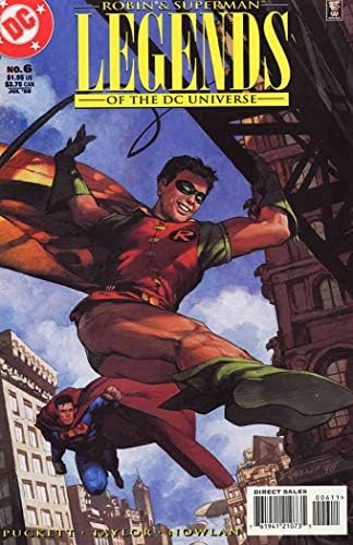 Legendele universului DC 6 VF / NM; carte de benzi desenate DC