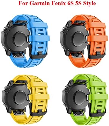 Aehon 20 22m 26mm Sport Silicon Watchband Bandstrap pentru Garmin Fenix ​​7 7x 7s 6x 6 6s Pro 5x 5 5s Plus 3 3Hr Easyfit Rapid