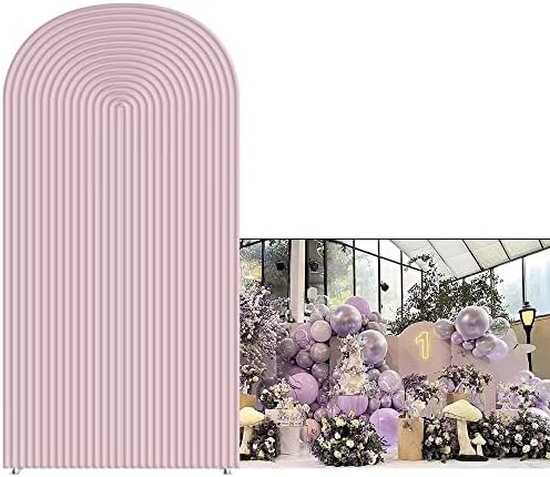 Murdar roz valuri model arc fundal acoperi Pentru Petrecere de aniversare nunta baby duș decoratiuni Chiara fundaluri arcuite