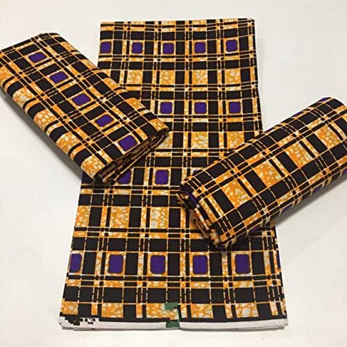 African Wax Print Fabric bumbac Nigeria Ankara rochie Materiale pentru nunta 6 Yards veritabil ceară imprimate Loincloth