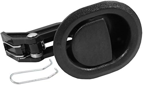 Fiabile Recliner piese de schimb mâner mici ovale Negru Plastic trage Recliner Mâner 3 de 3.5 mâner se potrivește numai 3mm