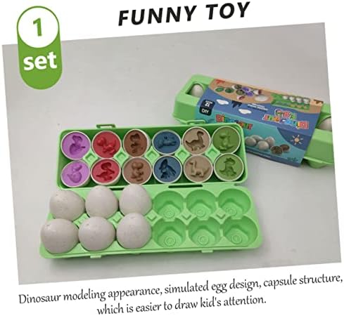 Canight Kids Toys Kids Puzzles 3 seturi potrivite ouă ouă pentru masă set de masă educațională ouă potrivire joc de tabel de