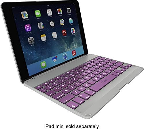 Caz Zagg Folio, agățat cu tastatură Bluetooth pentru iPad Air 2 - Blue
