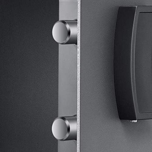 QUUL Seifuri Low Profile Oțel Securitate electronice parola seif Cabinet cu Hotel-Stil Digital de blocare, negru