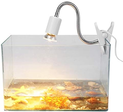 Lumină de încălzire Hztyyier 220‑240V Absorbiți lampa de căldură de calciureptil pentru țestoase de șopârlă de reptile