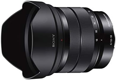 Obiectiv cu Zoom cu unghi larg Sony - E 10-18mm F4 OSS ,Negru