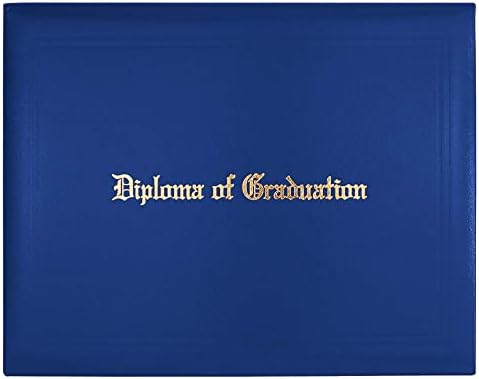 GradClassical imprimat Diploma acoperă 8.5 x 11 buna certificat titular