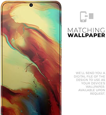 Design Skinz Blurred Abstract Flow V36 Protector Vinyl Decal Wrap Cover Piele compatibil cu Samsung Galaxy S20