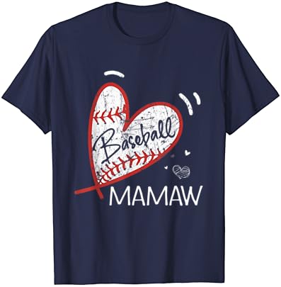 Baseball Mamaw pentru bunica pentru femei pentru Ziua Mamei Tricou