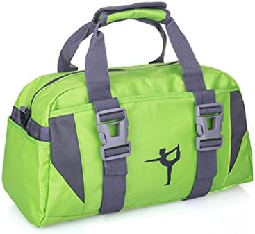 LIZHOUMIL Yoga pachet nailon pânză Multi-funcțional Yoga înot Fitness călătorie agrement în aer liber sac verde 1