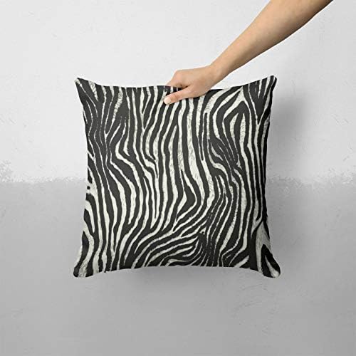 IROV REAL Vector zebra Print - Decor de casă decorativă personalizată pentru casă interioară sau exterioară capac de pernă