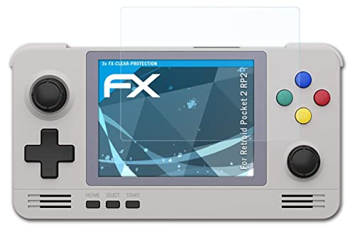 Film de protecție a ecranului atFoliX compatibil cu protector de ecran Retroid Pocket 2 RP2, Film de protecție FX ultra-clar