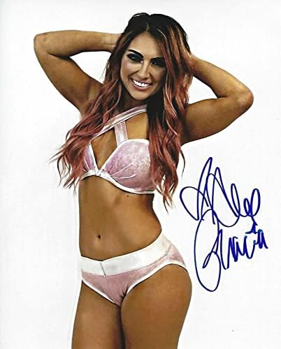 Alex Gracia a semnat 8x10 Photo Aew Wow Roh Women of Wrestling Picture Autograph E - Fotografii de lupte autografate