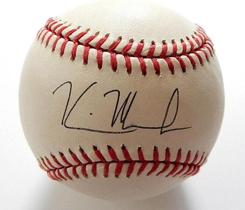 Kevin Mench a semnat Rawlings OML Baseball Auto Autograf - Baseballs autografate