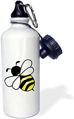 3Drose „Bumblebee BumbleBee” „Black Bumblebee”, 21 oz, alb