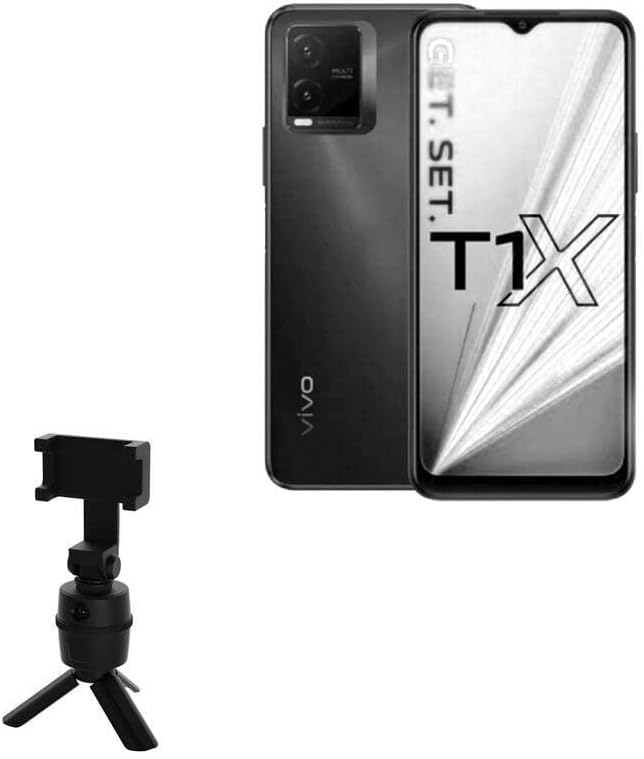 Stand de boxwave și montare compatibile cu Vivo T1X - Stand PivotTrack Selfie, Facial Tracking Pivot Stand Mount pentru Vivo