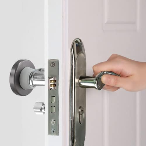 WAZIAQOC 2pcs dop de ușă concavă, oțel inoxidabil protector de protecție ușă cauciuc concavă ușă ușă bara de protecție pentru
