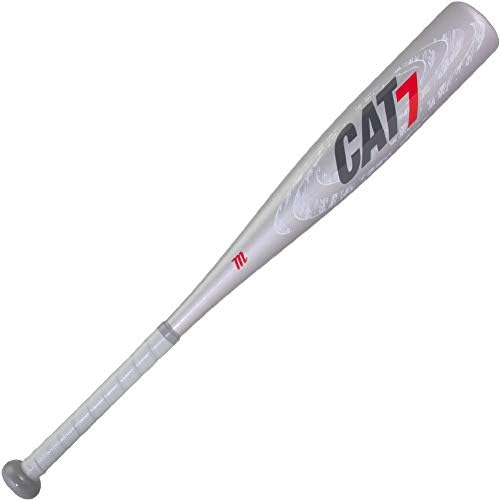 Marucci Cat7 Silver -10 Usssa Junior Big Barrel Baseball Bat, 2 3/4 Baril