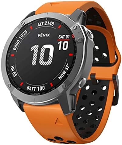 Silicon Ankang 26mm 22mm cu versiune rapidă pentru Garmin Fenix ​​6 6S 6x Pro 5x 5 5plus 3 H 935 S60 Watch Easyfit Watch Watch