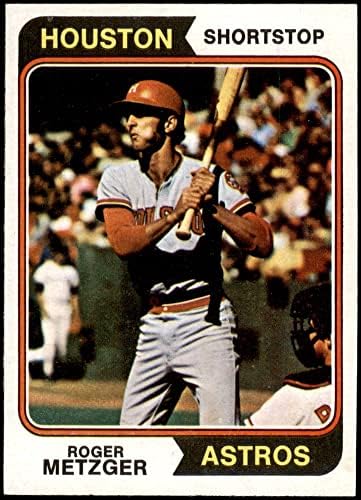 1974 Topps 224 Roger Metzger Houston Astros NM/MT Astros