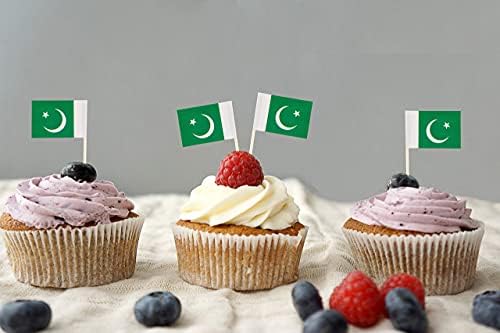 JBCD Pakistan Toothpick Steag pakistani mini steaguri de topper cupcake