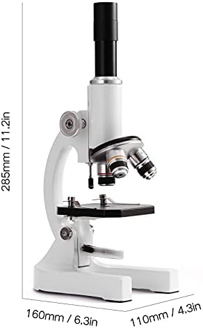 ZYZMH 64x-2400X microscop optic Monocular școala elementară știință Biologie Experimentală predare microscop Digital