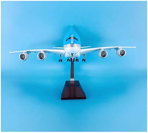 Modele de aeronave 1: 160Fit pentru Airbus A380 Korean Air model de aeronave cu roți miniatură decorative din plastic avion
