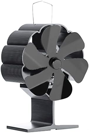 LYNLYN căldură alimentat aragaz ventilator de Operare 6 lame semineu ventilator Lemn aragaz eficient de distribuție a căldurii