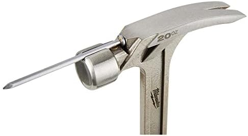 20 OZ Smooth face Rip Claw Hammer W / I Beam Design mâner pentru Milwaukee