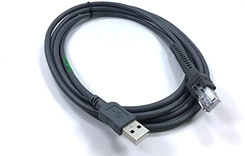 Zebra Simbol LI4278 Scaner de coduri de bare 1D wireless cu cablu de leagăn și USB