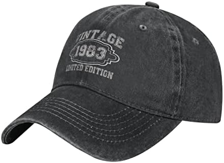 40 de ani Vintage 1983 ediție limitată capac pentru adulți 40 de ani tata pălării bărbați Cap