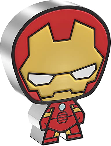 2023 de Chibi Powercoin Iron Man Marvel 1 oz Monedă de argint 2 $ NIUE 2023 Dovadă