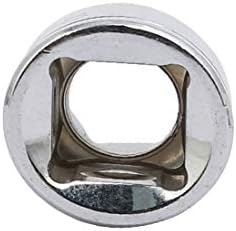 Nou Lon0167 unitate pătrată de 3/8 inch 3/8 inch 6 punct soclu de Impact ton argintiu 2 buc (3/8-Zoll-pătrat-Laufwerk 3/8-Zoll-6-Punkt-Stecksockel