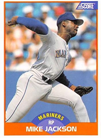 Baseball MLB 1989 Scor 398 Mike Jackson VG Mariners