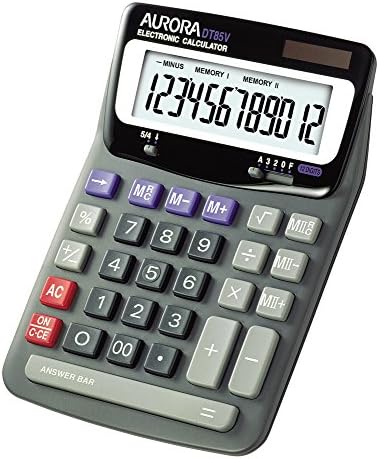 Calculator desktop compact DT85V, LCD cu 12 cifre