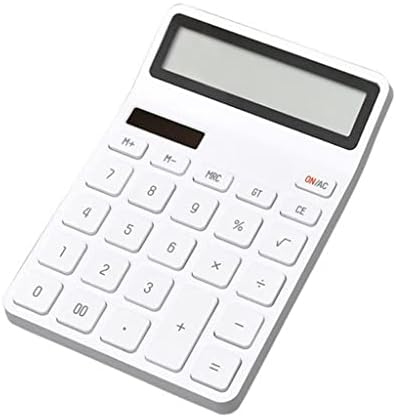 Calculator desktop de afaceri MJWDP Baterie Light Economie energie Economie Calculator Durabil Calculator sensibil la 12 cifre