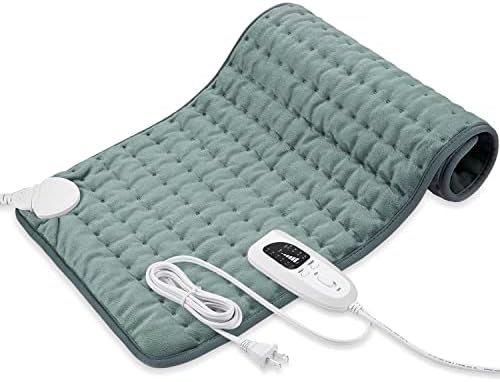 Tampon de încălzire electrică umedă pentru ameliorarea durerii de spate, plăcuțe portabile de încălzire pentru crampe pentru