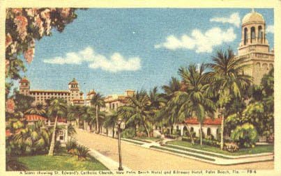 Palm Beach, Carte poștală din Florida