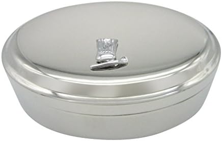 Pălărie de bucătar tonifiat din argint și lingură de linguriță cu pandantiv ovală cutii de bijuterii