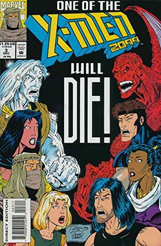 X-Men 2099 3 VF; carte de benzi desenate Marvel / 1 apariție la Lunatica