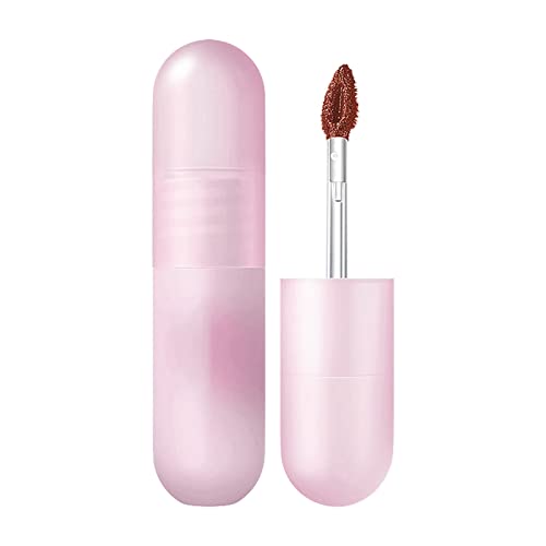 Lip Gloss căzi Cute Velvet Liquid Ruj cosmetice clasic impermeabil de lungă durată netedă sosire moale culoare luciu de buze
