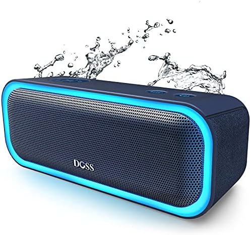 DOSS Soundbox Pro Bluetooth Blue Bundle Soundbox Touch Bluetooth Difuzor alb