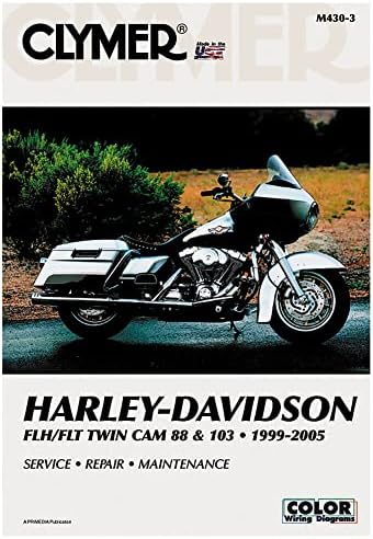 Manuale de reparații Clymer pentru Harley-Davidson Road Regele FLHR / eu 1999-2005