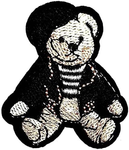 Kleenplus 3 buc. Ursul băiat desene animate moda Patch minunat urs autocolant ambarcațiuni patch-uri DIY aplicatiile brodate