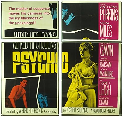 Psycho Original Șase Foi Poster