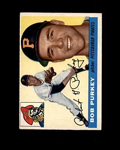 Cardul Bob Purkey 1955 Topps 118 Pittsburgh Pirates - Carduri de baseball slabbed