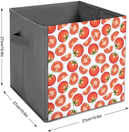 Tomate Colsable Storage Cubs Cuburi Organizator Cutii de depozitare a țesăturilor la modă Intrări Cube sertare de 11 inch